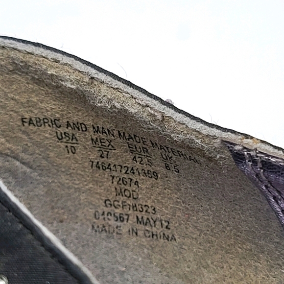 SM New York disco diamond stud platforms size 10 - Picture 6 of 9